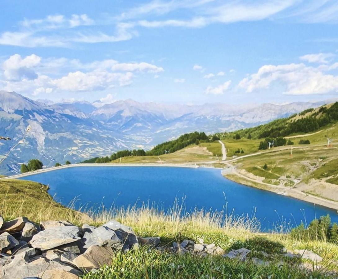 Studio Chaleureux A Uvernet Fours 25M² Avec Vue Montagne מראה חיצוני תמונה